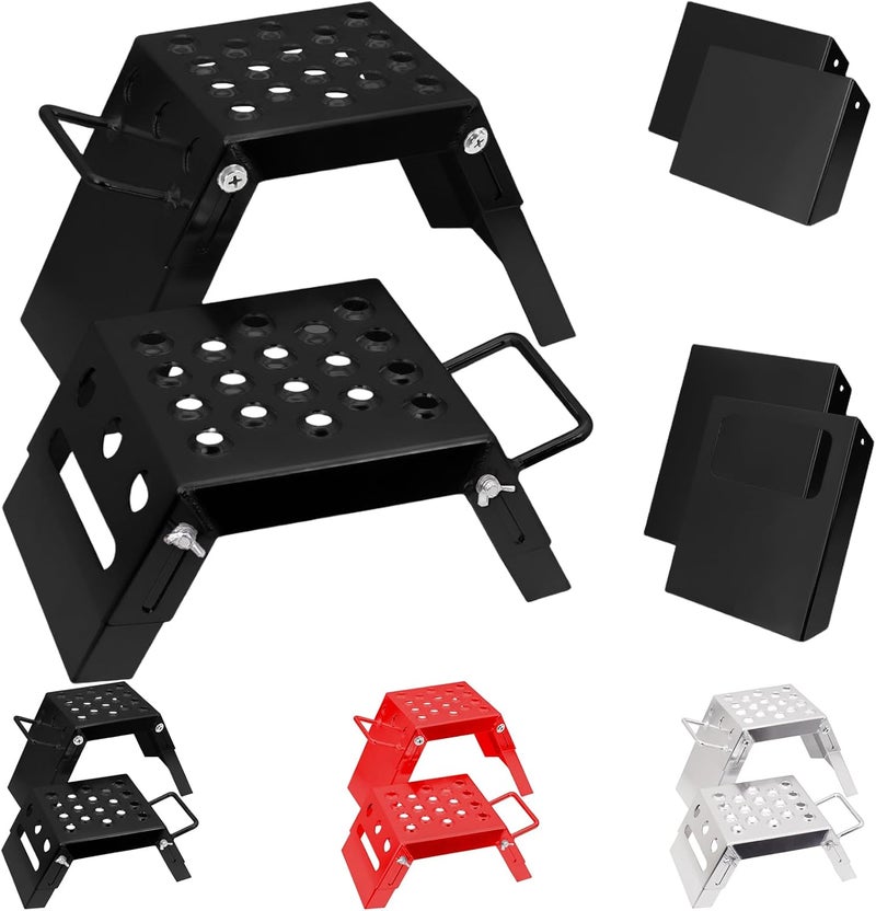 Vaolvpant Adjustable 3-9" Starting Blocks Moto StartingBlock Motorsport Foot Stool Dirt Bike Accessories Providing Strong Support - Image 1